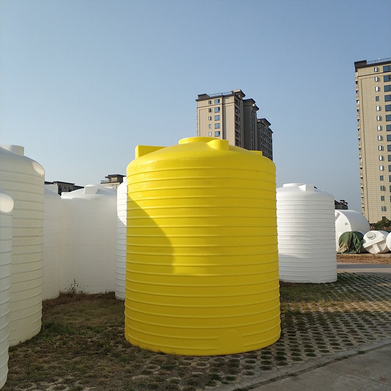 绿明辉 6立方立式平底防腐蚀PE储罐 6吨聚乙烯一体成型pe蓄水桶