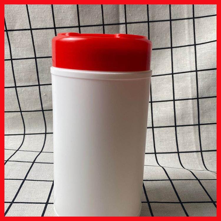 PET湿巾桶圆形桶 沧盛塑业 圆形桶 60ml塑料湿巾桶
