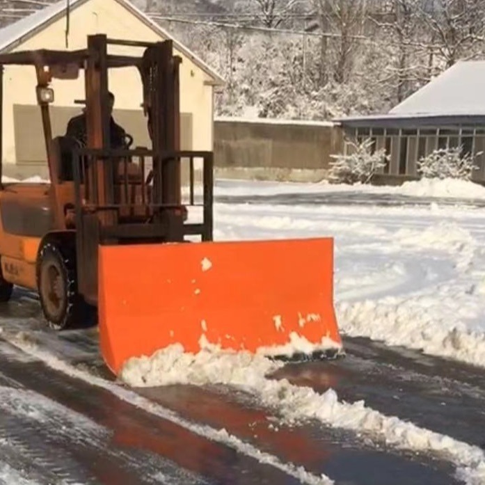 叉车推雪板 全工生产供应2.1简易除雪铲  清雪板
