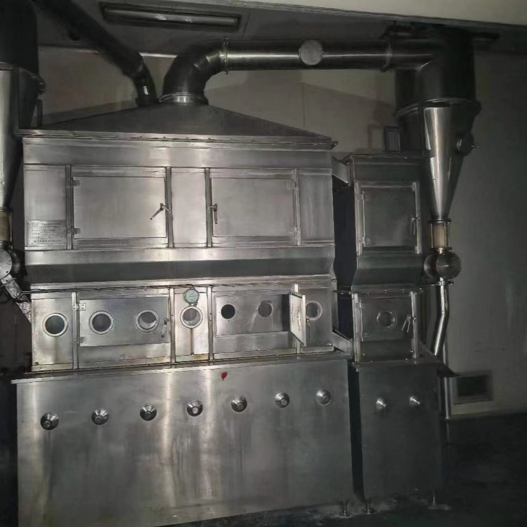 出售二手1000型卧式气流沸腾干燥机 不锈钢 制药 食品 烘干设备 设计精密 坚固耐用 云帆