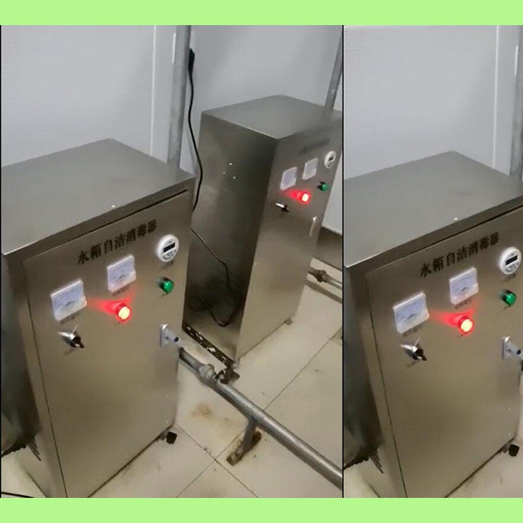 外置式水箱消毒器 SCII-20H-PLC-B-d 臭氧型水箱自洁消毒器 睿汐厂家生产 带涉水批件