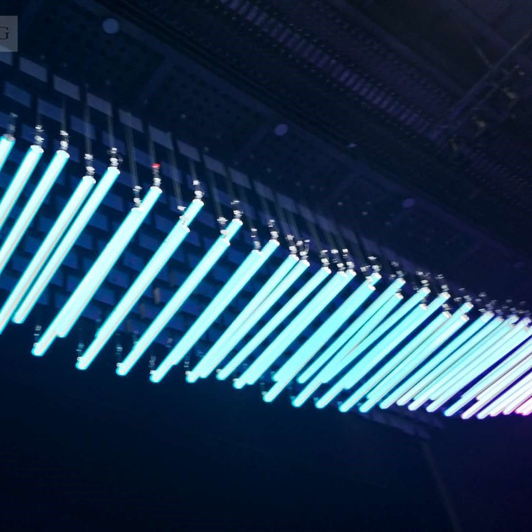 Dmx512彩色360°环绕LED灯管 rgb像素LED灯管酒吧灯
