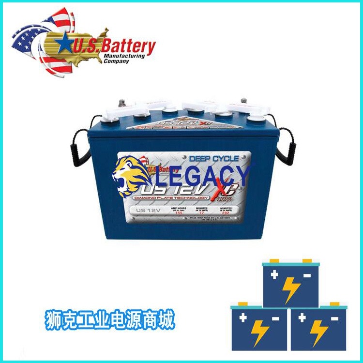 US蓄电池305HC XC2美国进口电池6V340AH/20HR高空作业清洁设备蓄电池销售处