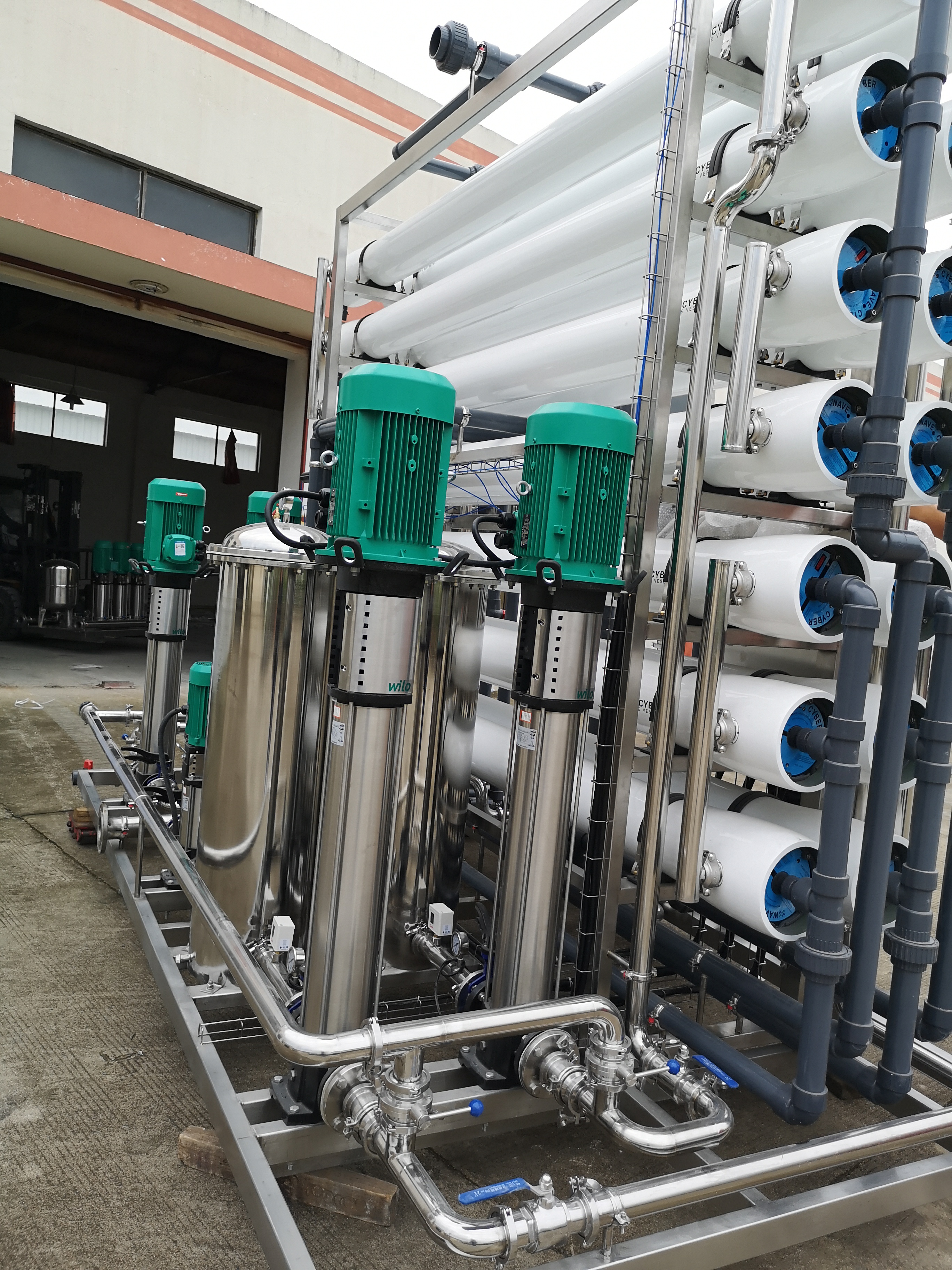反渗透设备出售 纯水设备一级反渗透口罩厂专用净水设备