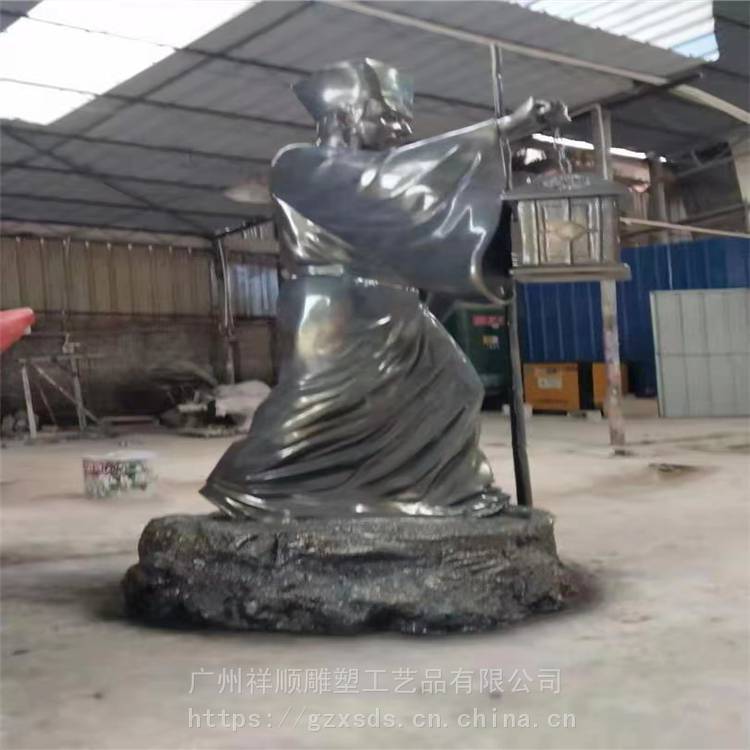 英雄纪念人物雕塑 大理石景观人物雕塑 生产厂家 祥顺雕塑
