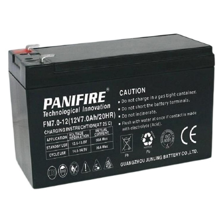 PANIFIRE力仕顿蓄电池FM12-12 12V12AH/20HR逆变器 监控电源 直流屏配套图片
