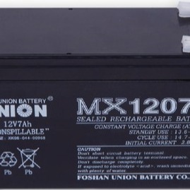 Union友联MX12020蓄电池12V2AH医疗心电仪仪器仪表防火卷帘门电池