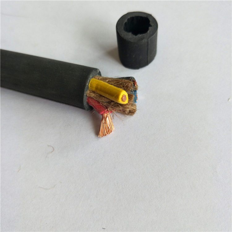 电力低压线缆 橡胶铜芯软电缆耐寒橡套电缆价格可定制