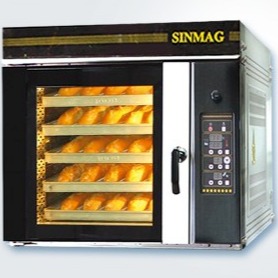 新麦商用热风炉 SM-705EE烘焙店电热风炉 5盘电热风烤炉