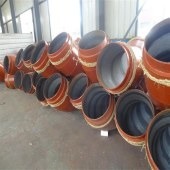 河北 沧州豪乾  碳化硅耐磨弯头  双金属球形耐磨弯头  矿用耐磨管 来图定制