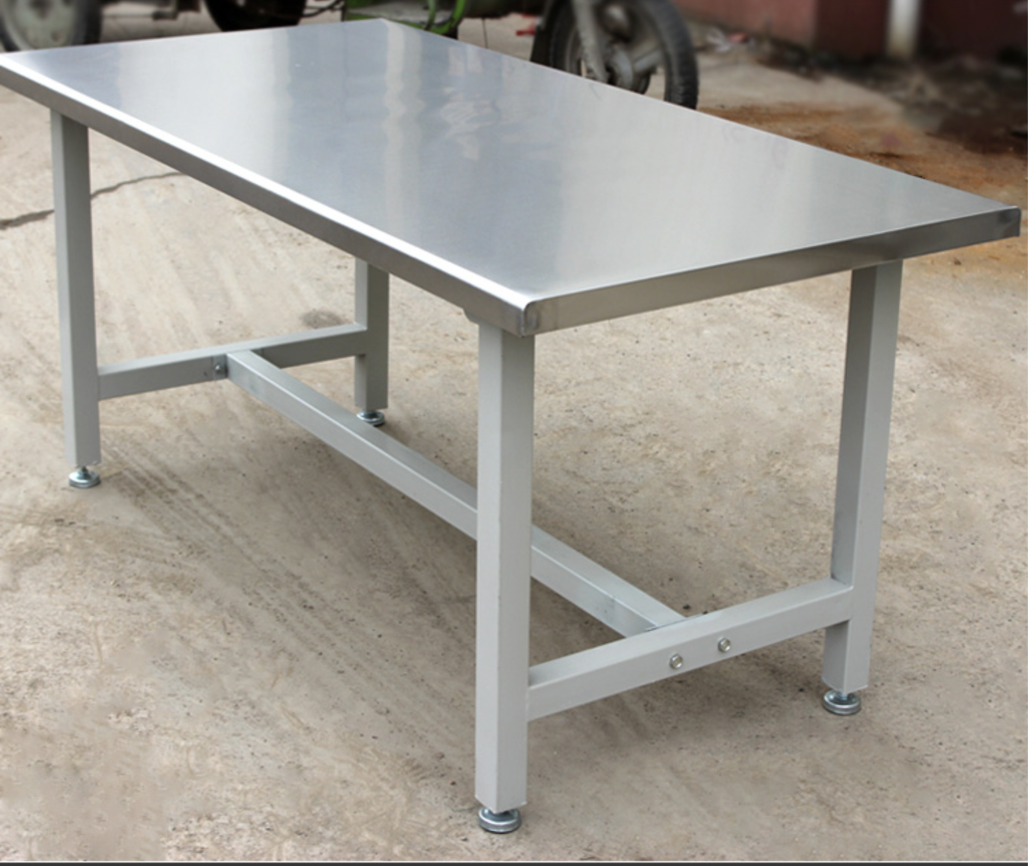 不锈钢工作台洁净耐磨防腐防尘实验室检验台重型钳工桌