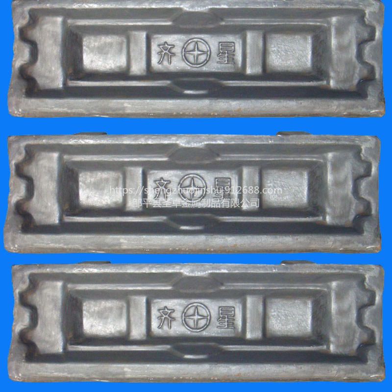 圣卓球铁灰铁铸件-山东铸造厂家来图加工铝锭模