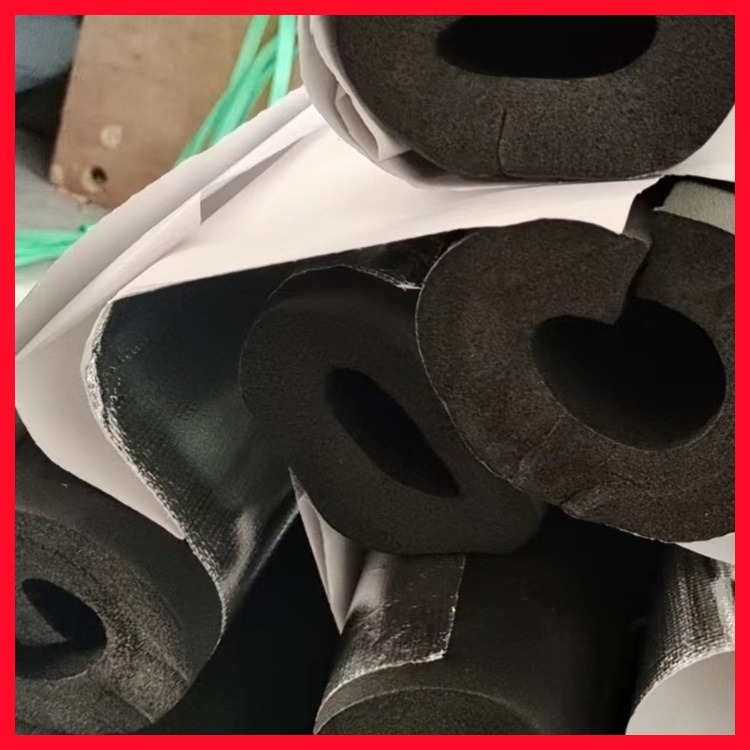关宁 高密度橡塑空调管 开口自粘橡塑管 橡塑保温管壳