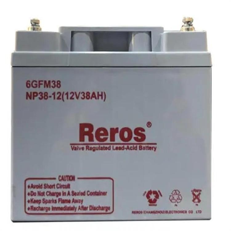 Reros蓄电池6GFM38雷诺士NP38-12 12V38AH型号齐全 UPS电源/直流屏配套图片