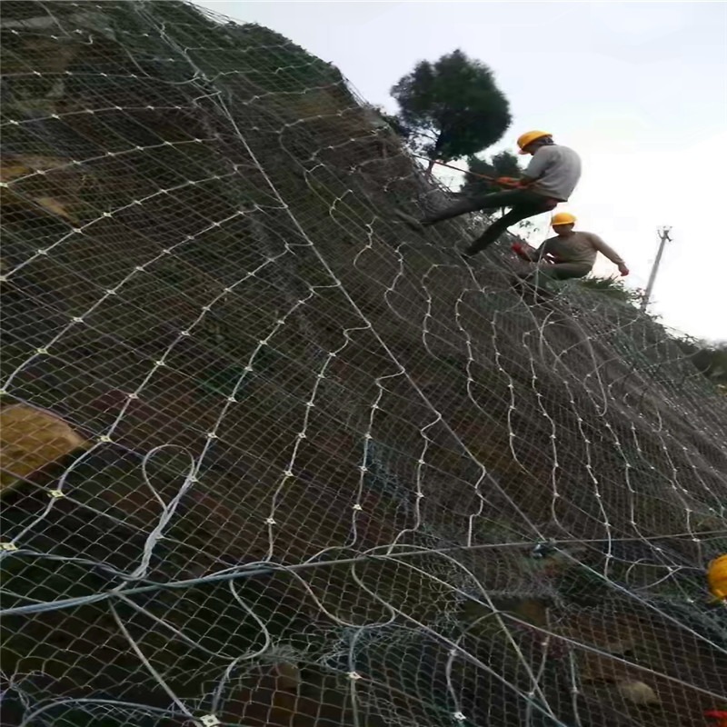 骏顺边坡防护网 山西主动防护网 被动防护网施工 护坡网 拦石网