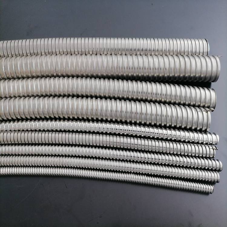 光纤不锈钢螺纹管4mm单扣双扣金属蛇皮管304/316材质波纹管