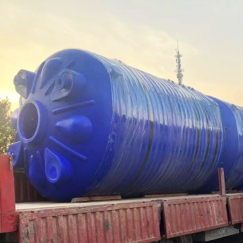 水处理40吨塑料污水桶 pe材质滚塑成型40方化工蓄水桶抗酸耐碱