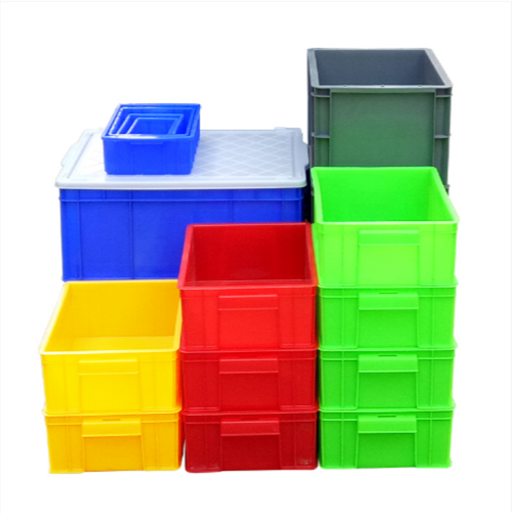 普通塑料周转箱 益乐塑业 塑料方箱 定制各种物流塑料箱