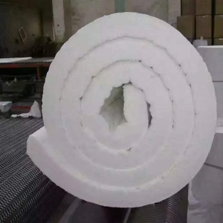电厂防火硅酸铝毡 100容重硅酸铝板价格 步步昇定做铝箔硅酸铝针刺毯