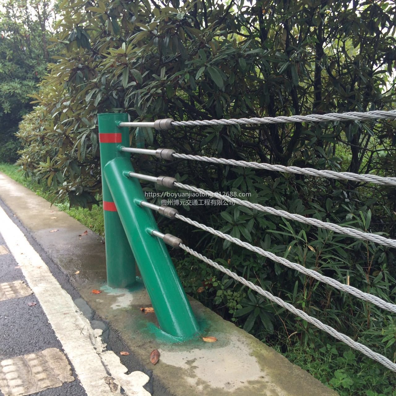 贵州 sdt-ls  热镀锌缆索护栏 不锈钢绳索护栏 柔性钢丝绳护栏 厂家定制