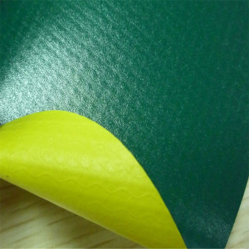 PVC夹网布 双面异色布 0.54mmPVC防水布 箱包帐篷面料图片