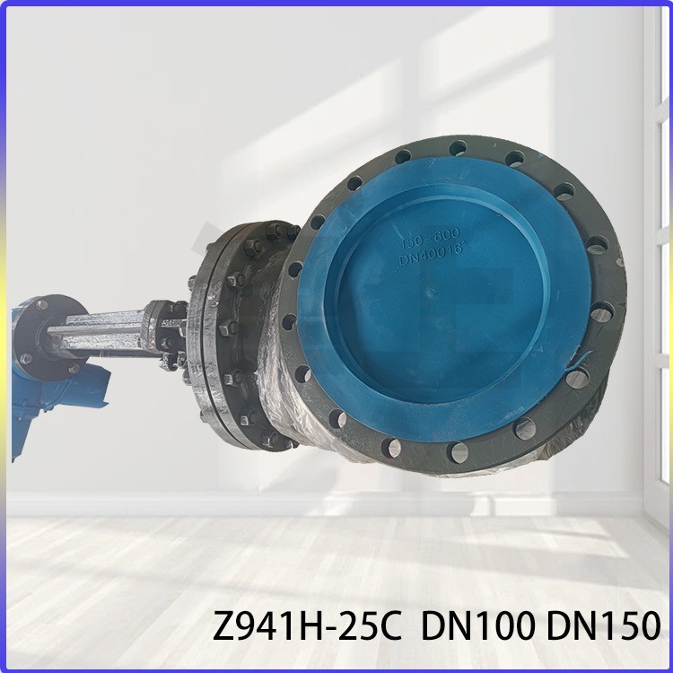 津上伯纳德 Z941H-25C DN100 DN150 水泥厂碳钢电动闸阀 产品使用寿命长 质量好图片