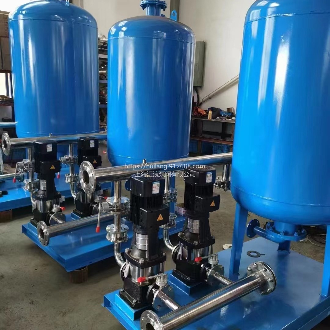 上海汇浪泵阀   节能无负压供水设备 二次加压供水机组 生活恒压变频供水设备图片
