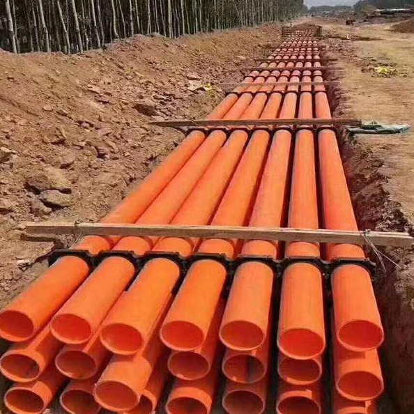 山东临沂DN150MPP电缆保护管厂家 MPP电缆排管 品种齐全 炳耀建材