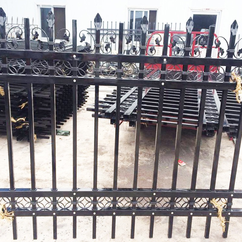 方元浩宇 锌钢护栏栅栏 学校围墙栏杆 庭院围墙 公园防护栏杆 美观实用 支持定制