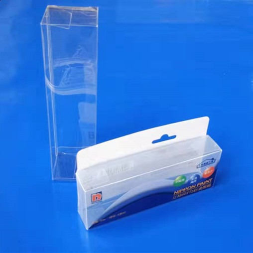 pvc透明折盒化妆品睫毛塑料包装盒pet透明胶盒 供应菏泽图片