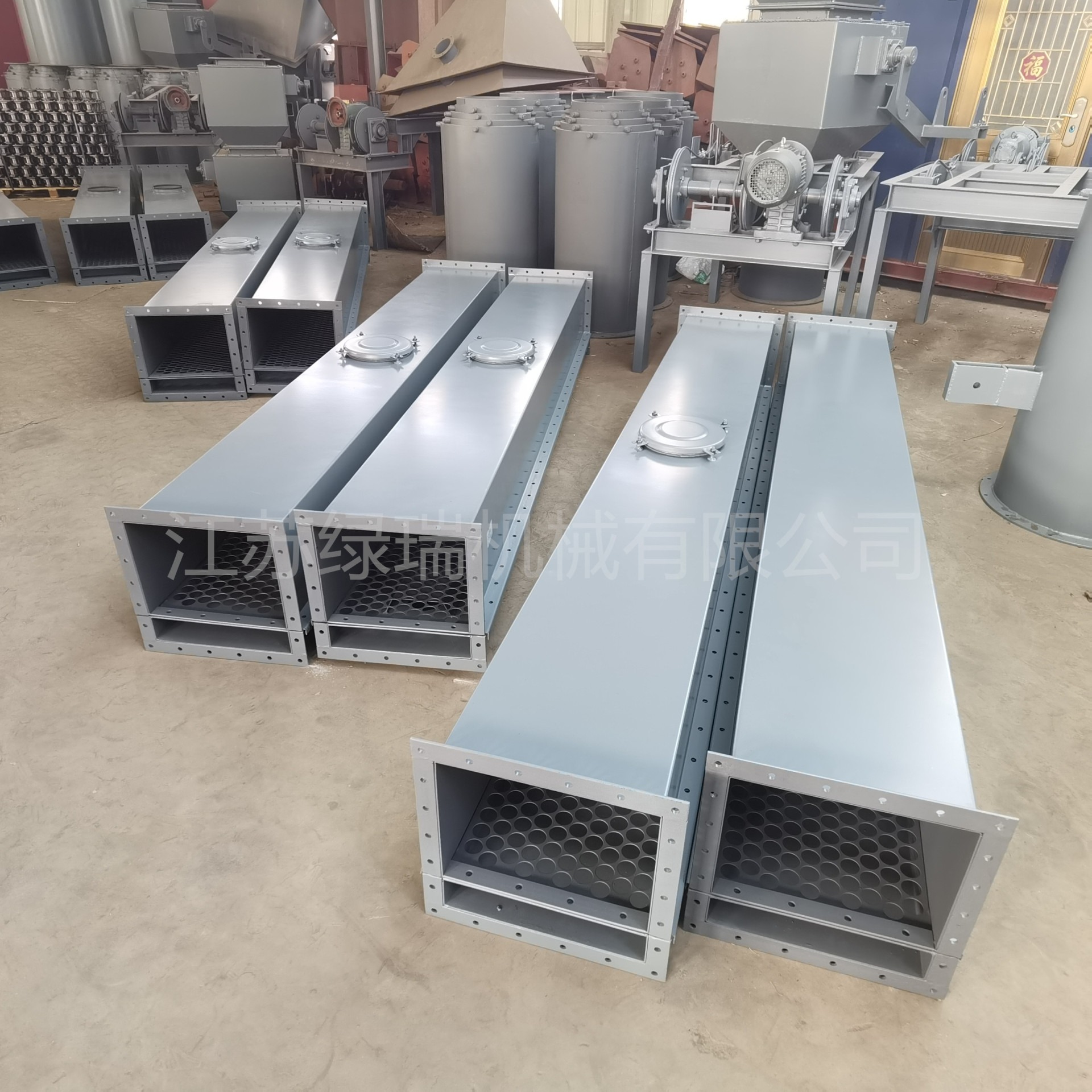 绿瑞机械 斜槽 XZ500型空气输送斜槽 干粉输送斜槽 适用于粉料输送