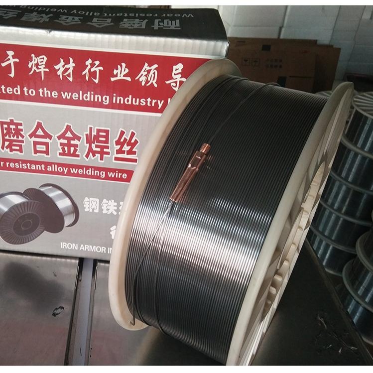 DH55-F耐磨焊丝 风机叶轮堆焊焊丝 药芯耐磨焊丝图片