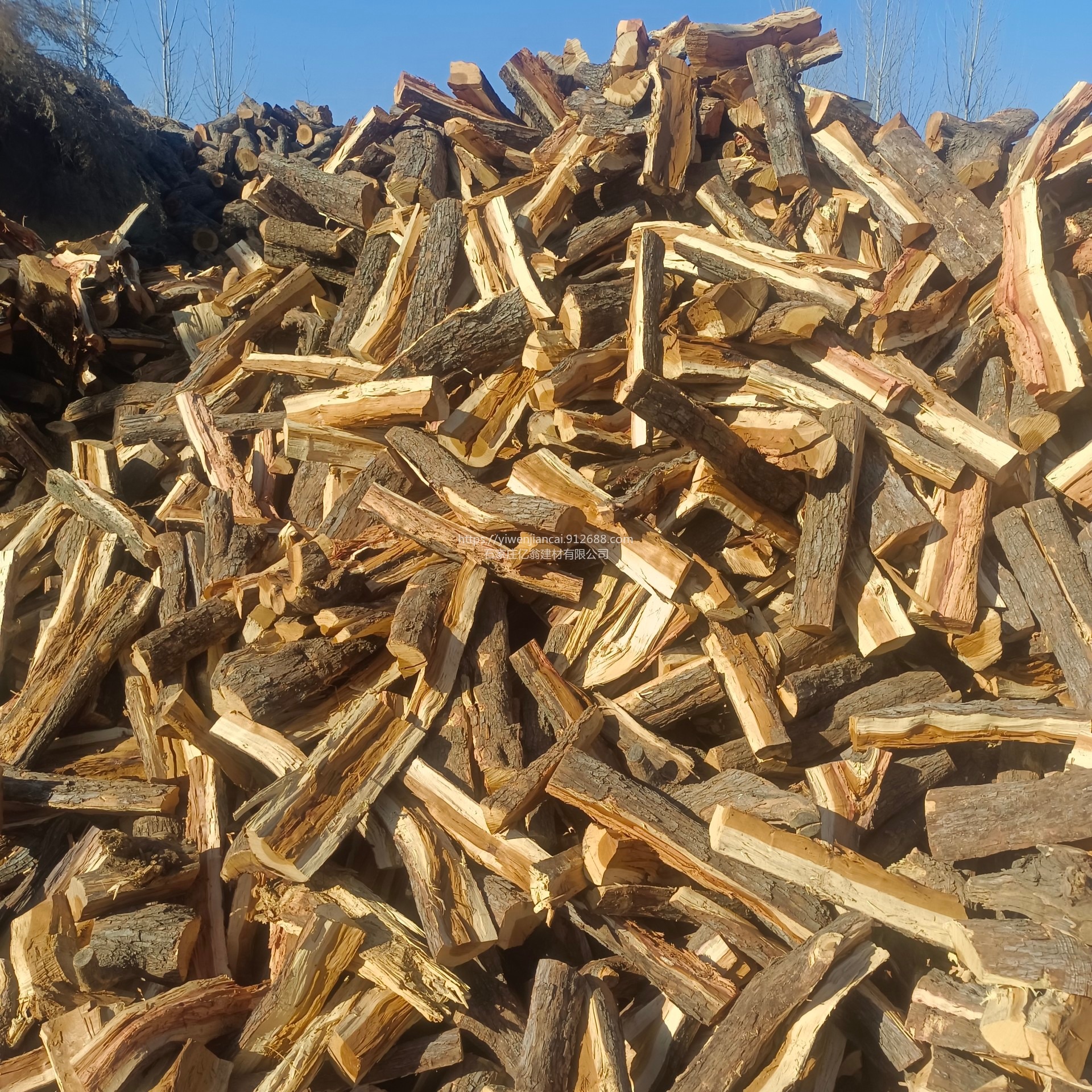亿翁 果木 劈柴 烤鸭柴 锅炉用杂木 枣木 长期供应