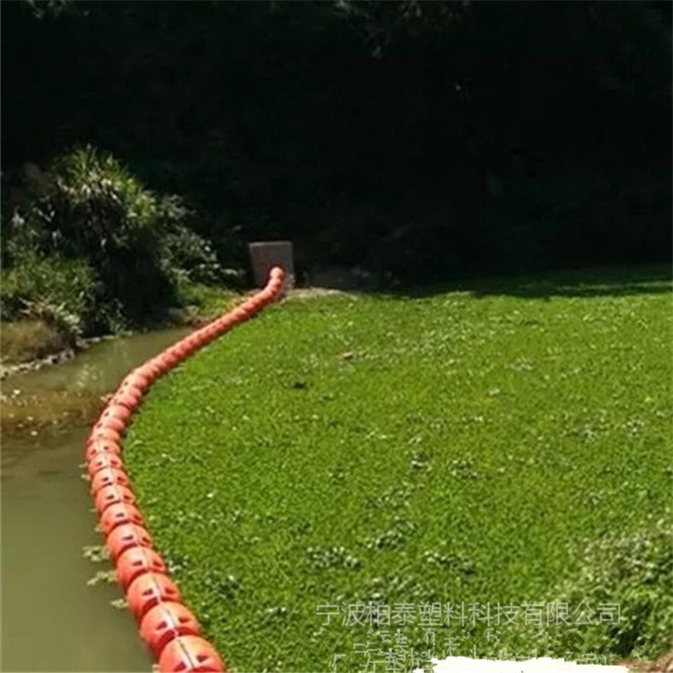 圆柱型浮筒 河道拦河索 海面警戒线塑料浮漂