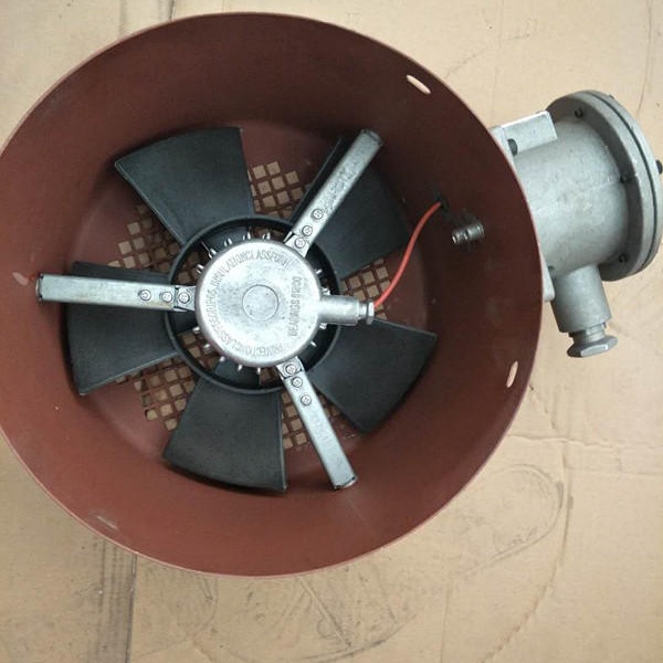 防爆电机降温风机GB112-380V变频电机散热风机