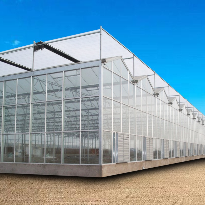 建达 玻璃温室 智能大棚建设 文络式温室 玻璃温室大棚采摘 型号可定制