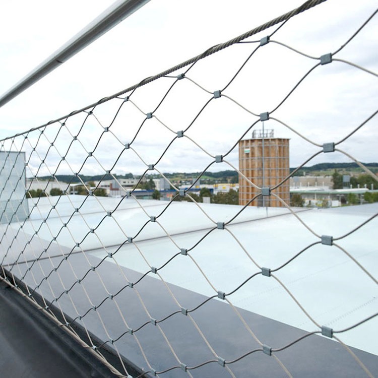 吊桥不锈钢索网 天桥不锈钢索网 大桥钢丝绳索网 创辉定制图片