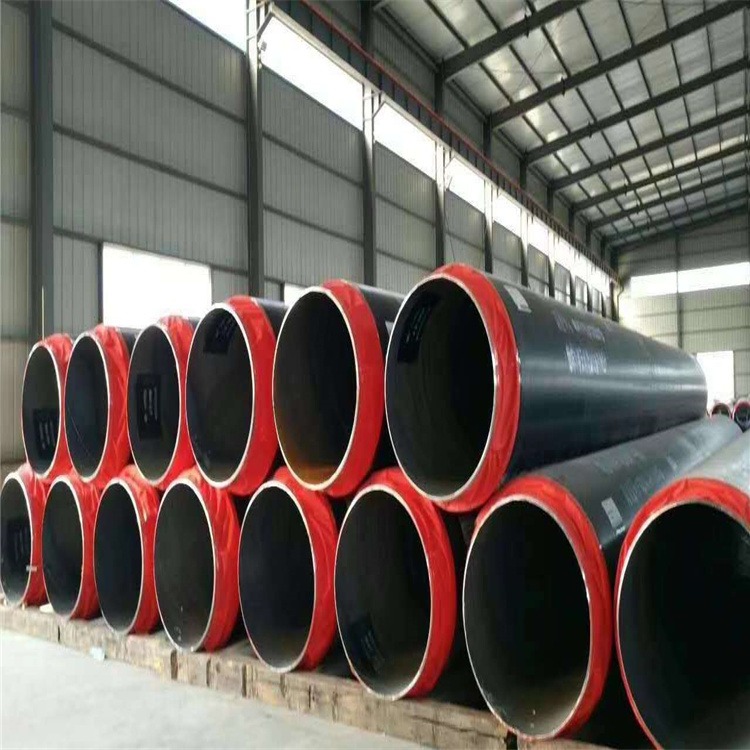 直埋保温管厂家 DN525热力管道保温钢管  聚乙烯外护管 铁皮保温管