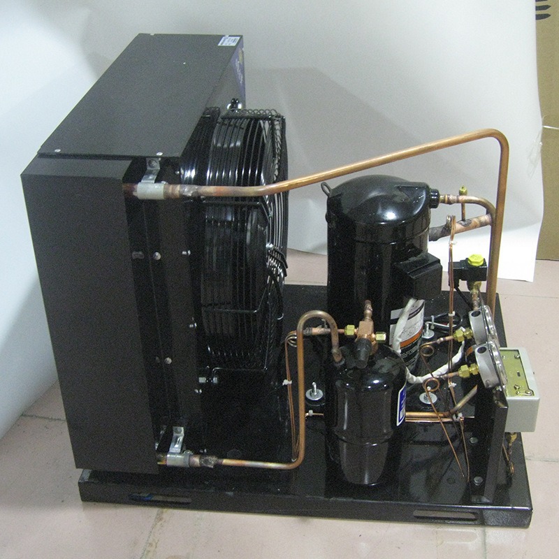 供应高冷凝温度风冷机组 风冷式活塞冷冻机组压缩机