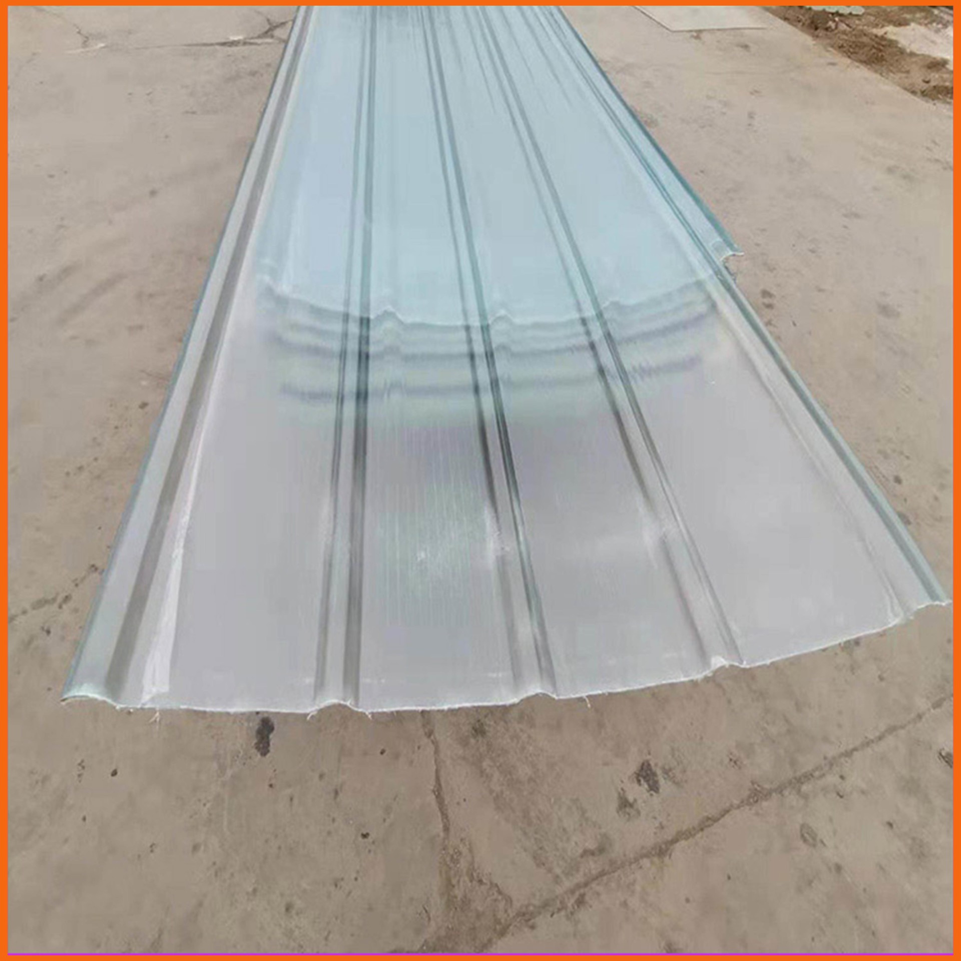 棚洞顶棚玻璃钢采光板 三明FRP采光瓦 聚氨酯透明采光带厂家图片