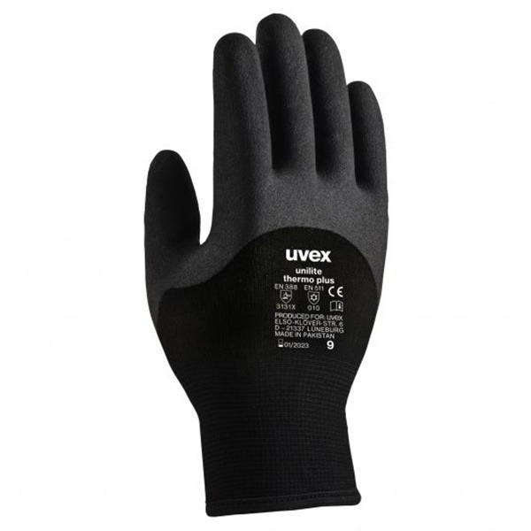 UVEX优唯斯60592机械耐磨防寒手套