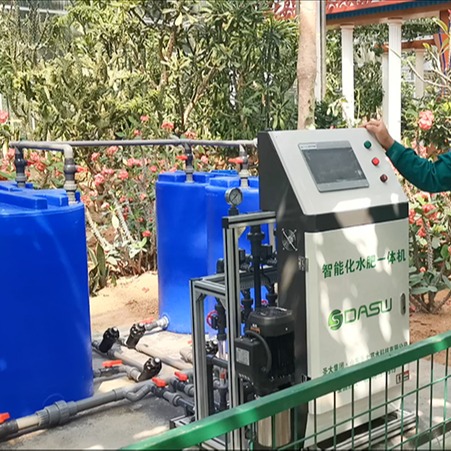 圣大节水双过滤水肥一体机 水肥一体化系统 水肥一体化设备 果园灌水工具施肥机