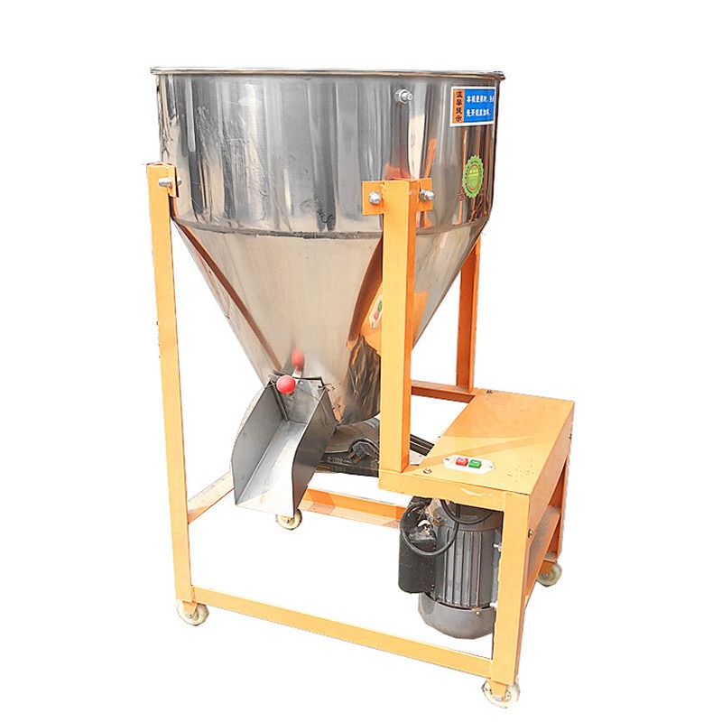 立式拌种机 玉米大豆变频调速包衣机 中铸JB50型不锈钢拌种机 花生拌种机