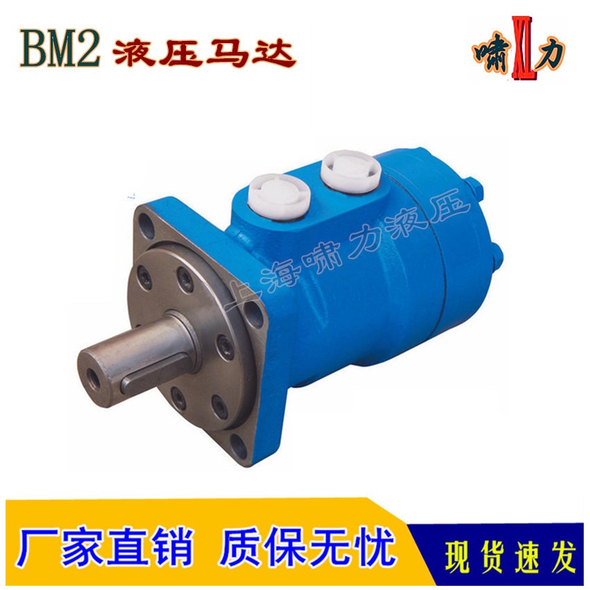 BM2-100 液压马达 BM2-125 BM2-160 油马达 摆线液压马达 上海啸力高品质原装