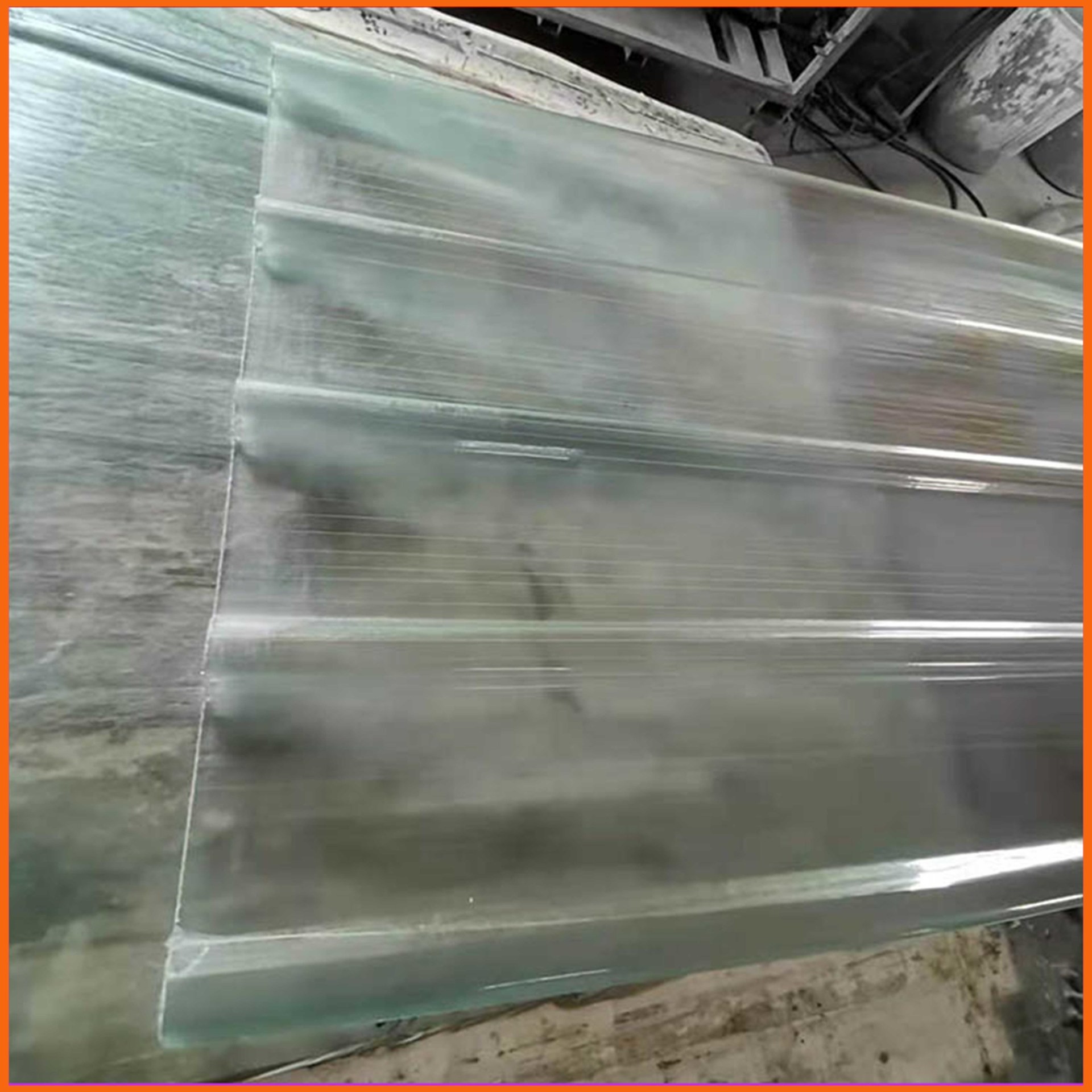 襄樊玻璃钢波形瓦 FRP透明采光板 聚氨酯玻璃钢采光带价格图片