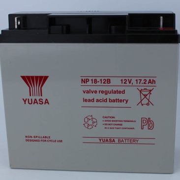 汤浅YUASANP18-12B/12V17.2AH免维护蓄电池 UPS电源专用