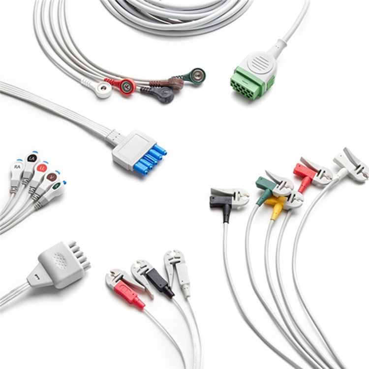 泰嘉心电导联线 监护仪 ECG Cable图片
