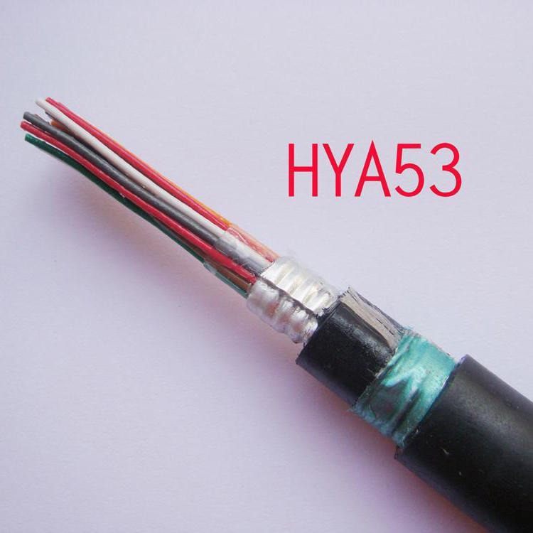 HYA53 200X2X0.5通信电缆 HYAT53铠装地埋通信电缆