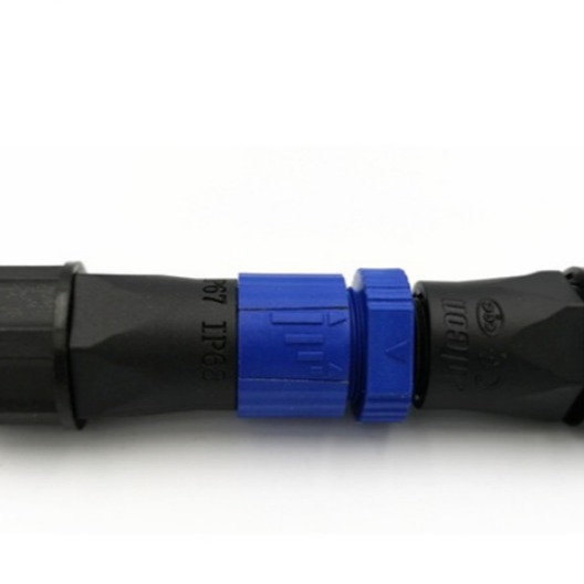 威联创厂家供应3芯M15防水连接器 电源连接线 公母对接 空中接线头插座图片