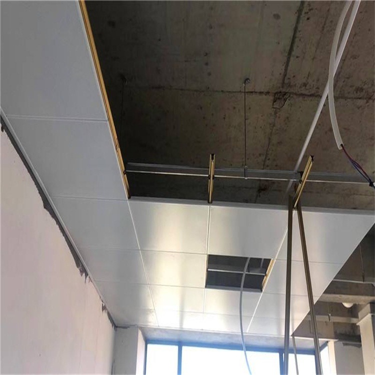 英邦铝扣板天花板 铝合金平面吊顶 工程铝扣板 铝合金方板厂家